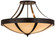 Urban Six Light Semi-Flushmount in Timeless Bronze (57|154107)