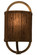 Cilindro One Light Wall Sconce in Antique Copper (57|154055)