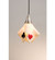 Poker Face One Light Mini Pendant in Brushed Nickel (57|15402)