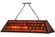 Personalized Nine Light Oblong Pendant in Cafe Noir (57|153916)