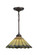 Carousel One Light Pendant in Mahogany Bronze (57|153755)