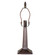 Mission One Light Table Base Hardware in Mahogany Bronze (57|15362)