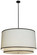 Cilindro Eight Light Pendant in Solar Black (57|153491)