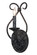 Olivia One Light Wall Sconce in Graphite Pewter (57|153437)