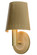 Zarzuela One Light Wall Sconce in Satin Brass (57|153358)