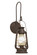 Miners Lantern One Light Wall Sconce in Distressed Rust (57|153107)