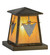 Arrowhead One Light Pier Mount in Antique Copper (57|153053)