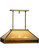 Mission Three Light Oblong Pendant in Antique Brass (57|153028)