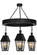 Oneida 12 Light Chandelier in Solar Black (57|152348)