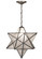Moravian Star One Light Pendant in Antique (57|15151)