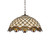 Diamond & Jewel Three Light Pendant in Mahogany Bronze (57|151323)