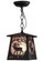 Elk at Dawn One Light Mini Pendant in Textured Black (57|150871)