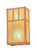 Double Bar Mission Two Light Wall Sconce in Natural Copper (57|150576)