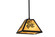 Winter Pine One Light Mini Pendant in Textured Black (57|150163)