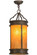 Wyant Two Light Pendant in Craftsman Brown (57|149975)