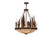 Ironwood Five Light Pendant in Rusty Nail (57|149734)