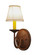 Jenna One Light Wall Sconce in Rust,Custom (57|149664)