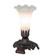 White One Light Mini Lamp in Mahogany Bronze (57|14946)