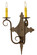 Angelique Two Light Wall Sconce in Gilded Tobacco (57|149140)
