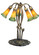 Amber/Green Five Light Accent Lamp in Mahogany Bronze (57|14893)
