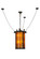 Fulton 11 Light Pendant in Craftsman Brown (57|148852)