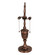 Chalice Two Light Table Base Hardware in Mahogany Bronze (57|14878)