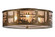 Quiet Pond Four Light Flushmount in Antique Copper (57|148476)