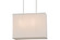 Quadrato Two Light Pendant in Nickel (57|147803)