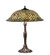 Tiffany Fishscale Three Light Table Lamp in Mahogany Bronze (57|147470)