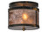 Smythe Craftsman Two Light Flushmount in Dark Burnished Antique Copper (57|147377)