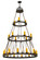 Lakeshore 21 Light Chandelier in Coffee Bean (57|147244)