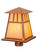 Stillwater One Light Post Mount in Natural Copper (57|147115)