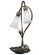 White Pond Lily Two Light Accent Lamp in Mahogany Bronze (57|14654)