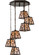 Diamond Craftsman Six Light Pendant in Mahogany Bronze (57|146196)