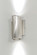 Concave LED Wall Sconce in Brushed Stainless Steel (57|145971)