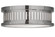 Cilindro Two Light Flushmount in Extreme Chrome (57|145703)