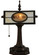 Personalized One Light Banker's Lamp in Mahogany Bronze (57|145664)