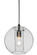 Cilindro One Light Mini Pendant in Nickel (57|145576)