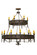 Calandra 18 Light Chandelier in Gilded Tobacco (57|145304)