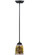 Pinecone One Light Mini Pendant in Wrought Iron (57|145152)