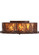 Mountain Pine Four Light Flushmount in Rust (57|145056)