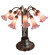 Lavender Ten Light Table Lamp in Mahogany Bronze (57|14479)