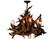 Driftwood Six Light Chandelier in Natural Wood,Mahogany Bronze (57|144568)