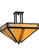 Prairie Loft Four Light Semi-Flushmount in Craftsman Brown (57|143407)