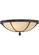 Dominga Two Light Flushmount in Classic Rust (57|142723)