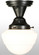 Revival One Light Semi-Flushmount in Craftsman Brown (57|142643)