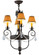 Antonia Four Light Chandelier in Custom (57|142451)