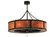 Smythe Craftsman Eight Light Chandel-Air in Timeless Bronze (57|141870)