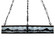 Mountain Range 36 Light Chandelier in Black (57|141804)
