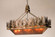 Pine Lake Six Light Oblong Pendant in Antique Copper (57|14171)